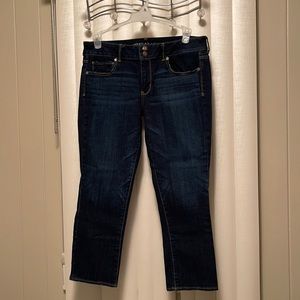 American Eagle Artist Crop Stretch Jeans